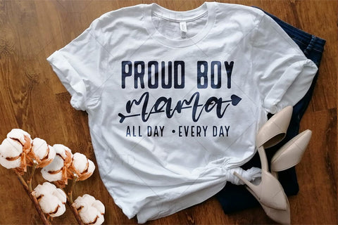 Proud Boy Mama Svg Png Files, Boy Mom Svg, Mom Of Boys Shirt Svg, Mom To Boys Svg, Mommy Svg, Funny Mom Svg, Mom Life Svg SVG DesignDestine 