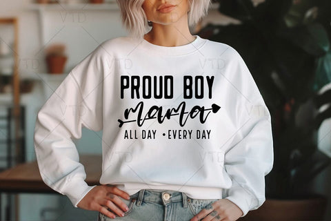 Proud Boy Mama Svg Png Files, Boy Mom Svg, Mom Of Boys Shirt Svg, Mom To Boys Svg, Mommy Svg, Funny Mom Svg, Mom Life Svg SVG DesignDestine 