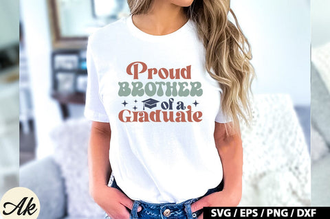 Proud brother of a graduate Retro SVG SVG akazaddesign 