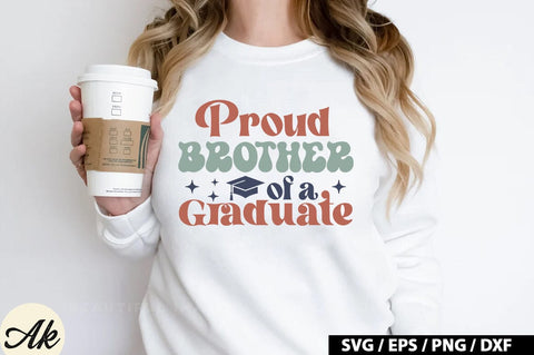 Proud brother of a graduate Retro SVG SVG akazaddesign 