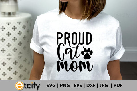 Proud cat mom SVG SVG etcify 