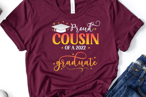 Proud Cousin of Graduate 2022 Sublimation I Graduation 2022 Sublimation Happy Printables Club 