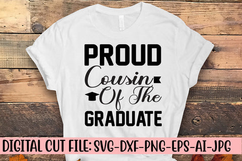 Proud Cousin Of The Graduate SVG Cut File SVG Syaman 