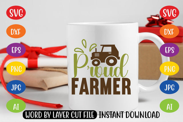 Proud Farmer SVG CUT FILE SVG MStudio 
