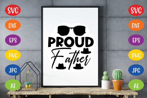 Proud Father SVG SVG MStudio 