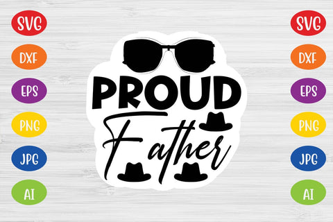 Proud Father SVG SVG MStudio 