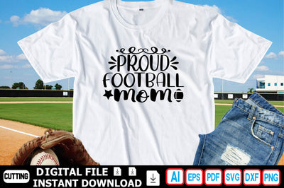 PROUD FOOTBALL MOM SVG Craftlabsvg24 