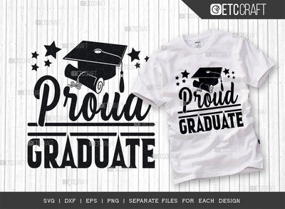 Proud Graduate SVG Cut File, Graduation Cap Svg, Sports Svg, Graduation Svg, Graduation Letter Svg, Graduation Family, Graduation Quotes SVG ETC Craft 