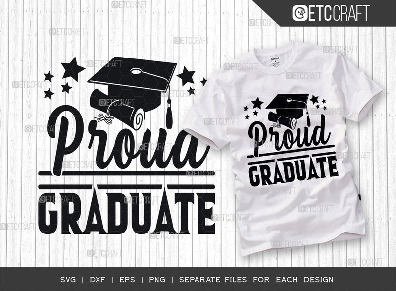Proud Graduate SVG Cut File, Graduation Cap Svg, Sports Svg, Graduation Svg, Graduation Letter Svg, Graduation Family, Graduation Quotes SVG ETC Craft 