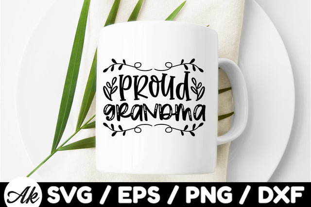 Proud grandma svg SVG akazaddesign 