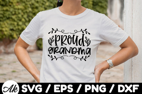Proud grandma svg SVG akazaddesign 