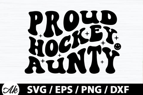 Proud hockey aunty Retro SVG SVG akazaddesign 