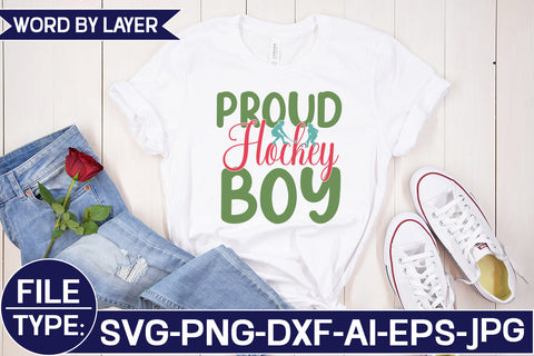 Proud Hockey Boy SVG Cut File SVG Studio Innate 