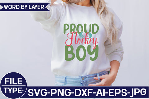 Proud Hockey Boy SVG Cut File SVG Studio Innate 