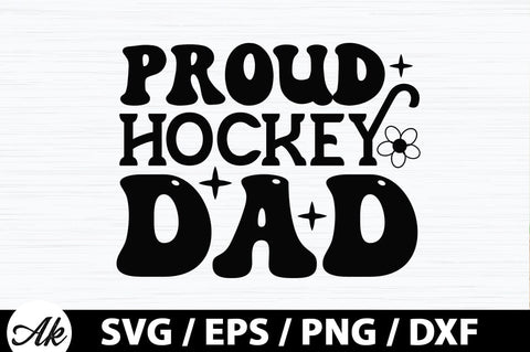 Proud hockey dad Retro SVG SVG akazaddesign 