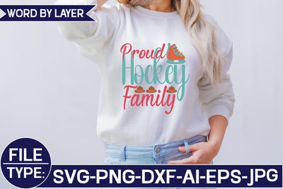 Proud Hockey Family SVG Cut File SVG Studio Innate 