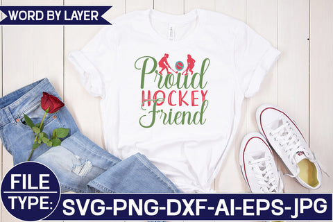 Proud Hockey Friend SVG Cut File SVG Studio Innate 