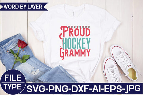 Proud Hockey Grammy SVG Cut File SVG Studio Innate 