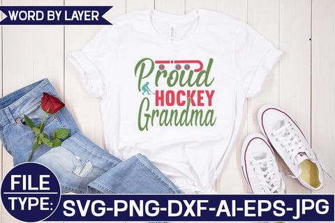 Proud Hockey Grandma SVG Cut File SVG Studio Innate 