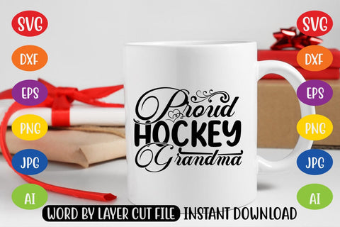 Proud Hockey Grandma SVG MStudio 