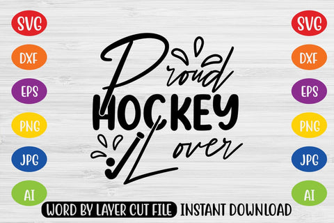 Proud Hockey Lover SVG MStudio 