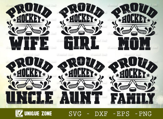 Proud Hockey SVG Bundle | Boss Svg | Lover Svg | Player Svg | Coach Svg | Leader Svg | Teacher Svg SVG Unique Zone 
