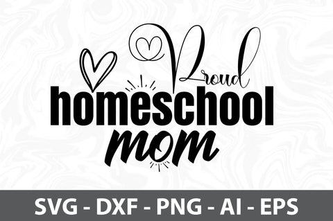 Proud homeschool mom SVG SVG orpitasn 