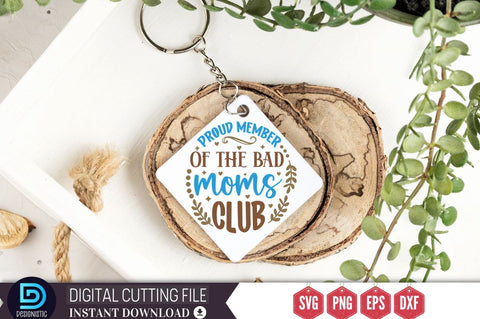 Proud member of the bad moms club SVG SVG DESIGNISTIC 