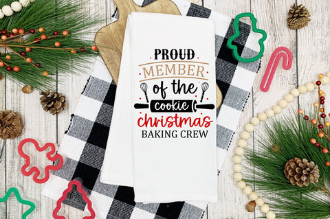 Proud member of the cookie christmas baking SVG Design SVG Regulrcrative 