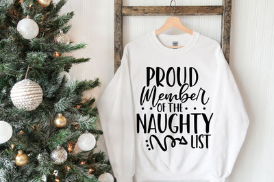 Proud Member Of The Naughty List | Funny Christmas SVG RedFoxDesignsUS 