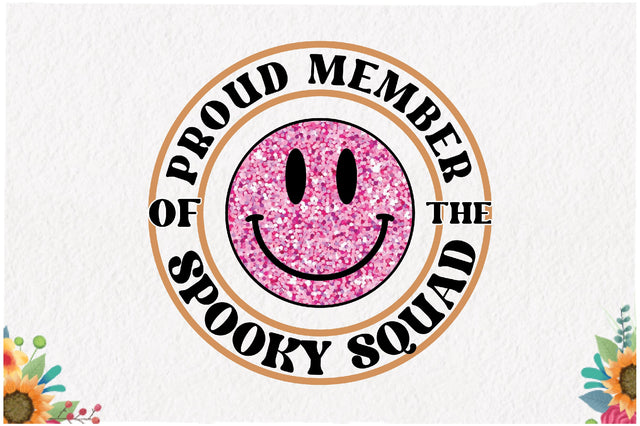 Proud Member of the Spooky Squad Sublimation Vlo-2 Sublimation Jagonath Roy 