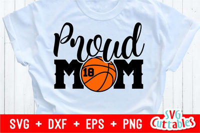 Proud Mom Basketball SVG Svg Cuttables 