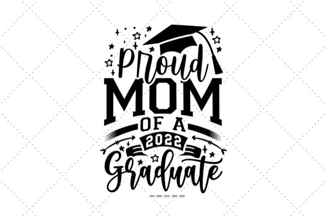 Proud Mom, High School Graduate, High School Grad SVG SVG Digital Designer 