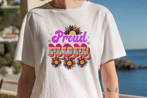 Proud Mom Sublimation SVGArt 