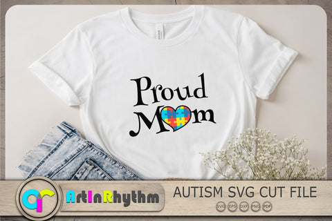 Proud Mom Svg, Autism Svg, Autism Awareness Svg, Autism Shirt Design SVG Artinrhythm shop 