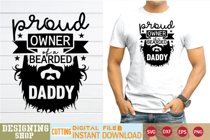 proud owner of a bearded daddy svg SVG sk.swapon Roy 