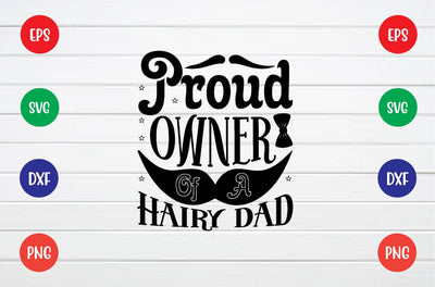 proud owner of a hairy day svg SVG sk.swapon Roy 