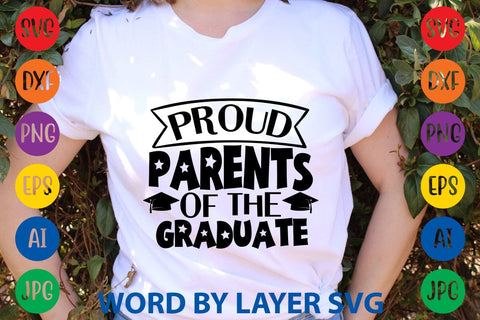 Proud Parents Of The Graduate SVG Design SVG Rafiqul20606 