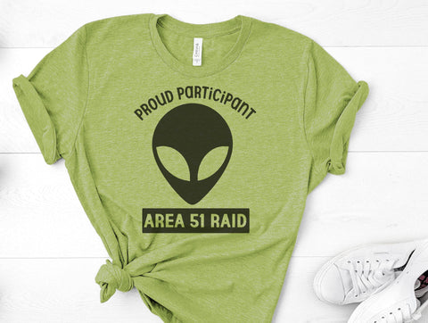 Proud Participant - Area 51 Raid SVG SVG So Fontsy Design Shop 