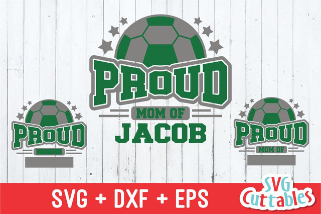 Proud Soccer Mom SVG Svg Cuttables 
