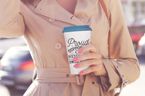 Proud supporter of messy hair and sweatpants SVG SVG Regulrcrative 