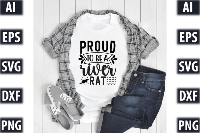 Proud to be a river rat SVG SVGista 