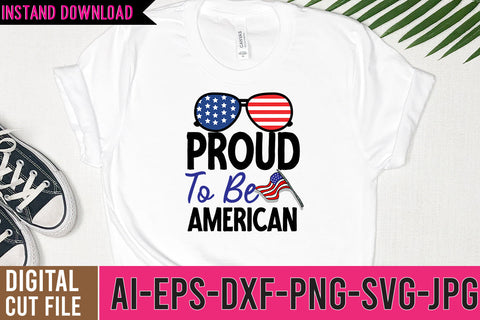 Proud to be American SVG Cut File SVG BlackCatsMedia 