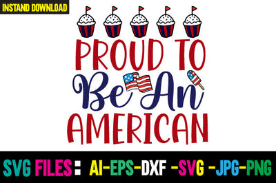 Proud To Be American SVG Cut File SVG Newmockups 