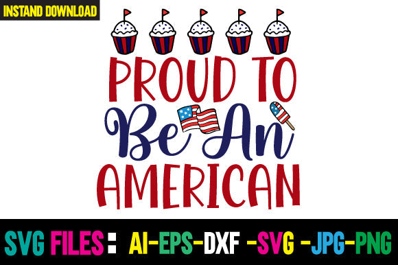 Proud To Be American SVG Cut File SVG Newmockups 