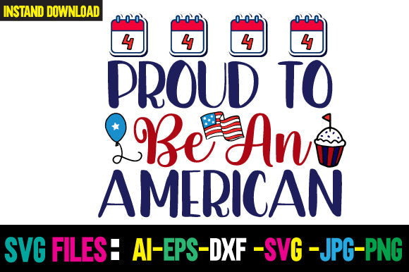 Proud To Be American SVG Cut File SVG Newmockups 