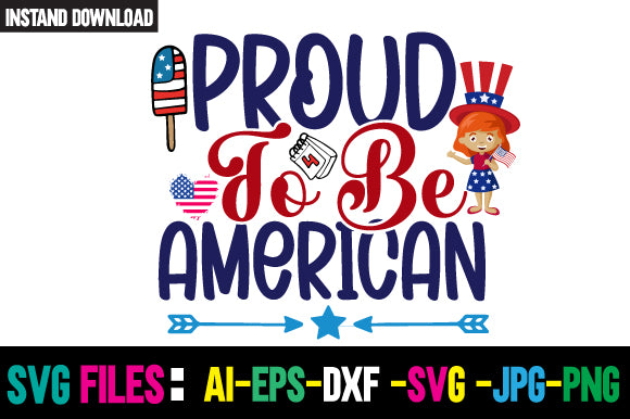 Proud To Be American SVG Cut File SVG Newmockups 