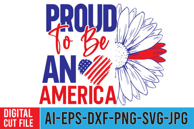Proud to be An American SVG Cut File SVG BlackCatsMedia 