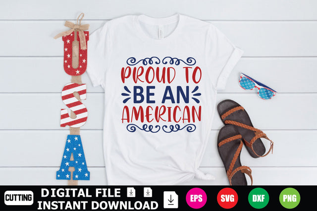 Proud To Be An American SVG Shahin alam 