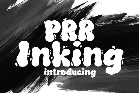 PRR Inking Font Font Fox7 By Rattana 